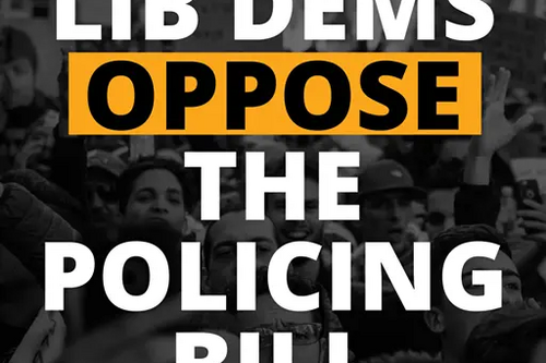 Libdems agains policing billl